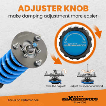 MaXpeedingrods Coilovers compatible for MITSUBISHI for GALANT for ECLIPSE compatible for GSX for GST for GS 24 WAY ADJ lowering kit