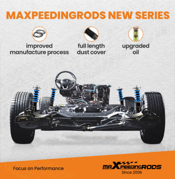 MaXpeedingrods 24 Levels Suspension Coilovers Compatible For Mitsubishi ECLIPSE 1995-1999 Lowering Kit