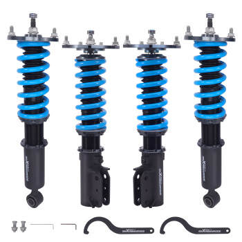 MaXpeedingrods T6 Coilovers 24 Way Suspension compatible for Mitsubishi Eclipse AWD 90-94