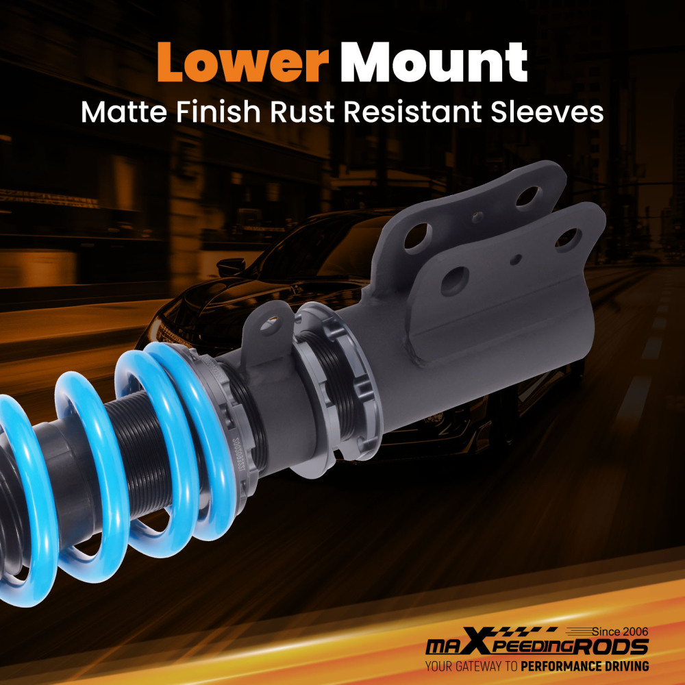 MaXpeedingrods 24 Way Coilover Shock Absorber compatible for Hyundai Elantra HD Sedan 07-10