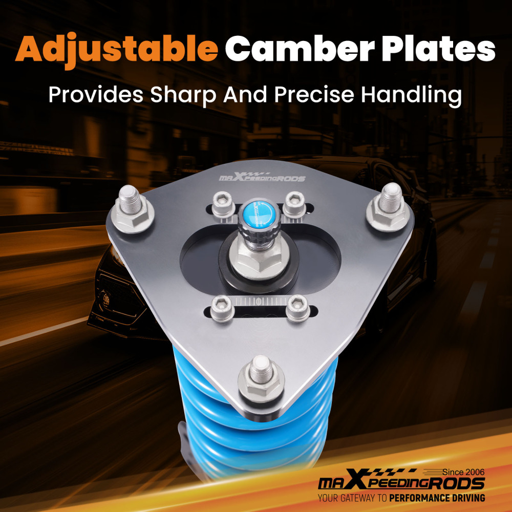 MaXpeedingrods 24 Way Coilover Shock Absorber compatible for Hyundai Elantra HD Sedan 07-10