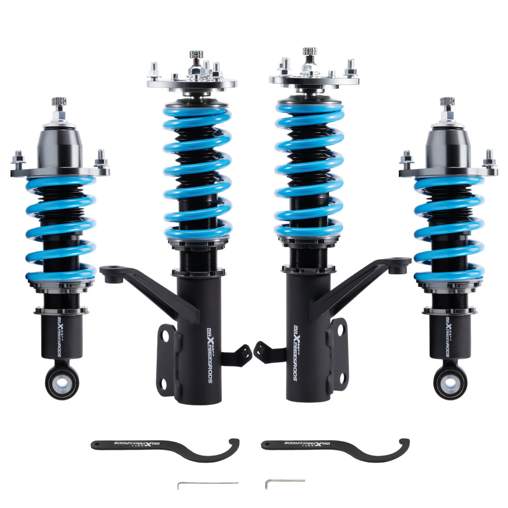 Compatible for Honda Element 2003-2011 24-Step Damper Adjustable Coilover Struts Lowering Kit