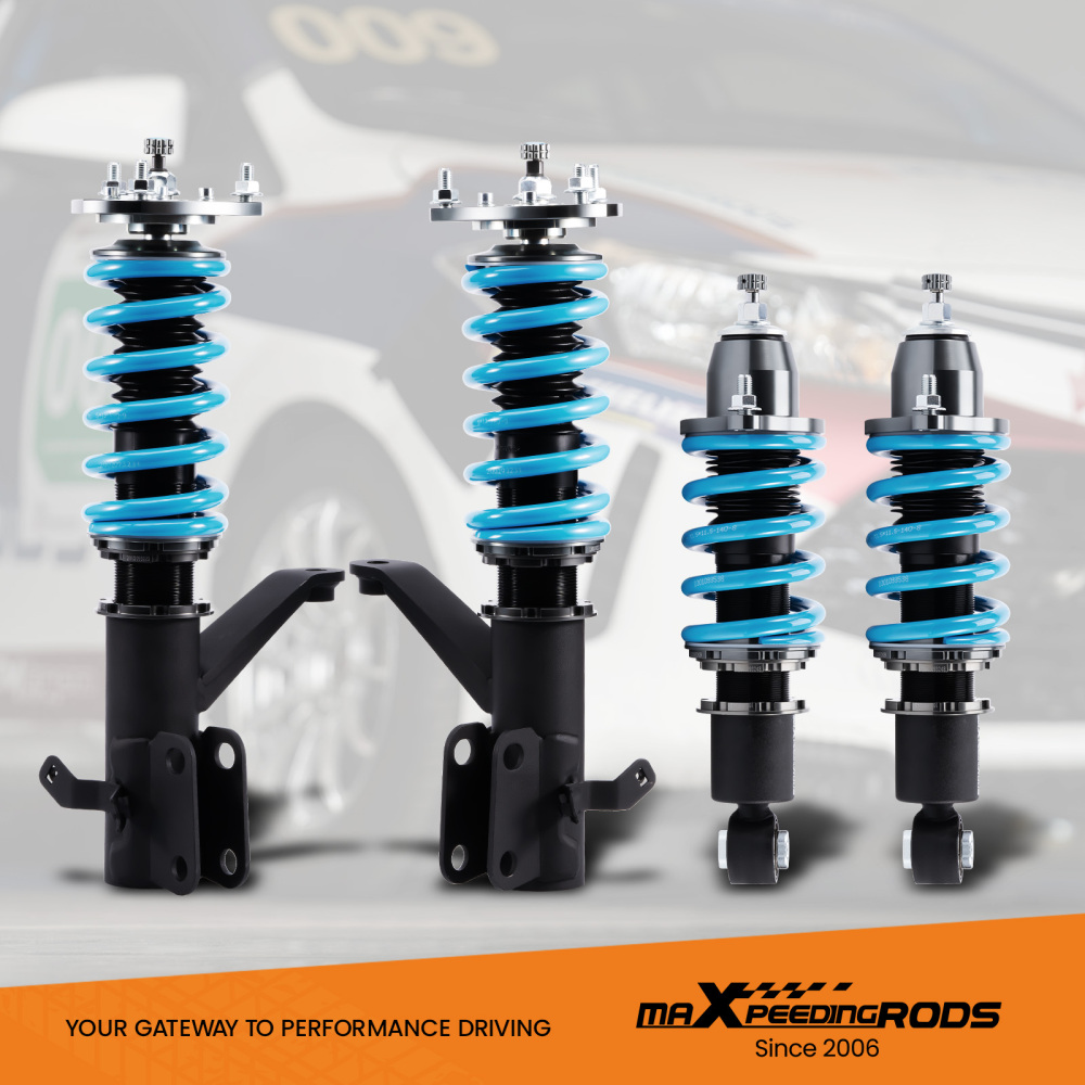 Compatible for Honda Element 2003-2011 24-Step Damper Adjustable Coilover Struts Lowering Kit
