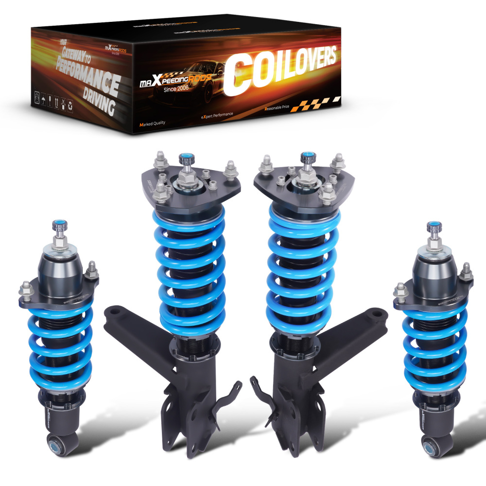 24-Step Damper Adjustable Coilover Struts Kit For Honda Element 2003-2011