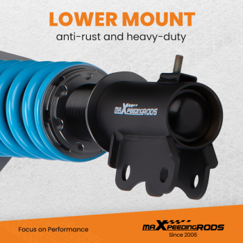 Compatible for Mitsubishi Lancer EVO 7 8 9 2001-2007 MaXpeedingrods COT6 Coilovers Shocks lowering kit