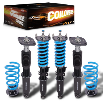 Racing Coilovers Kit 24 Way Damper Strut compatible for Infiniti EX35 EX37 RWD 2008-2013