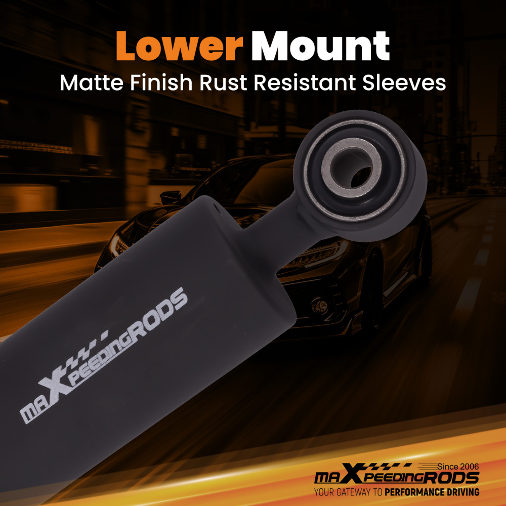 Racing Coilovers Kit 24 Way Damper Strut compatible for Infiniti EX35 EX37 RWD 2008-2013