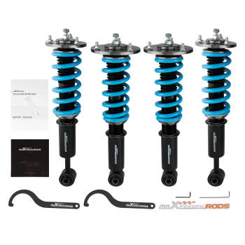 Front Rear Strut Shock Absorbers compatible for Ford Expedition Lincoln Navigator 03-06 Lowering Kit