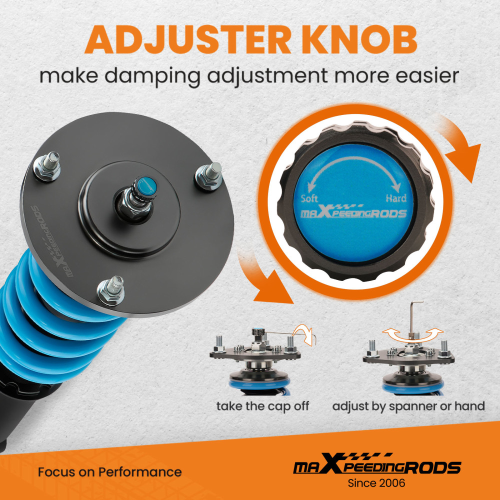 Front Rear Strut Shock Absorbers compatible for Ford Expedition Lincoln Navigator 03-06 Lowering Kit