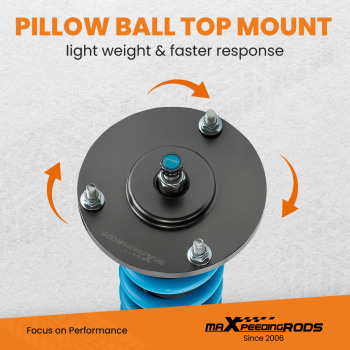 Air to Coil Spring Strut Suspension Conversion kit compatible for Lincoln Navigator 2003-06 lowering kit