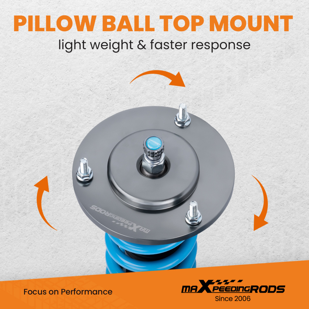 Maxpeedingrods Rear 24 Ways Adj. Coilover Compatible For Ford Explorer 2002-2005 lowering kit