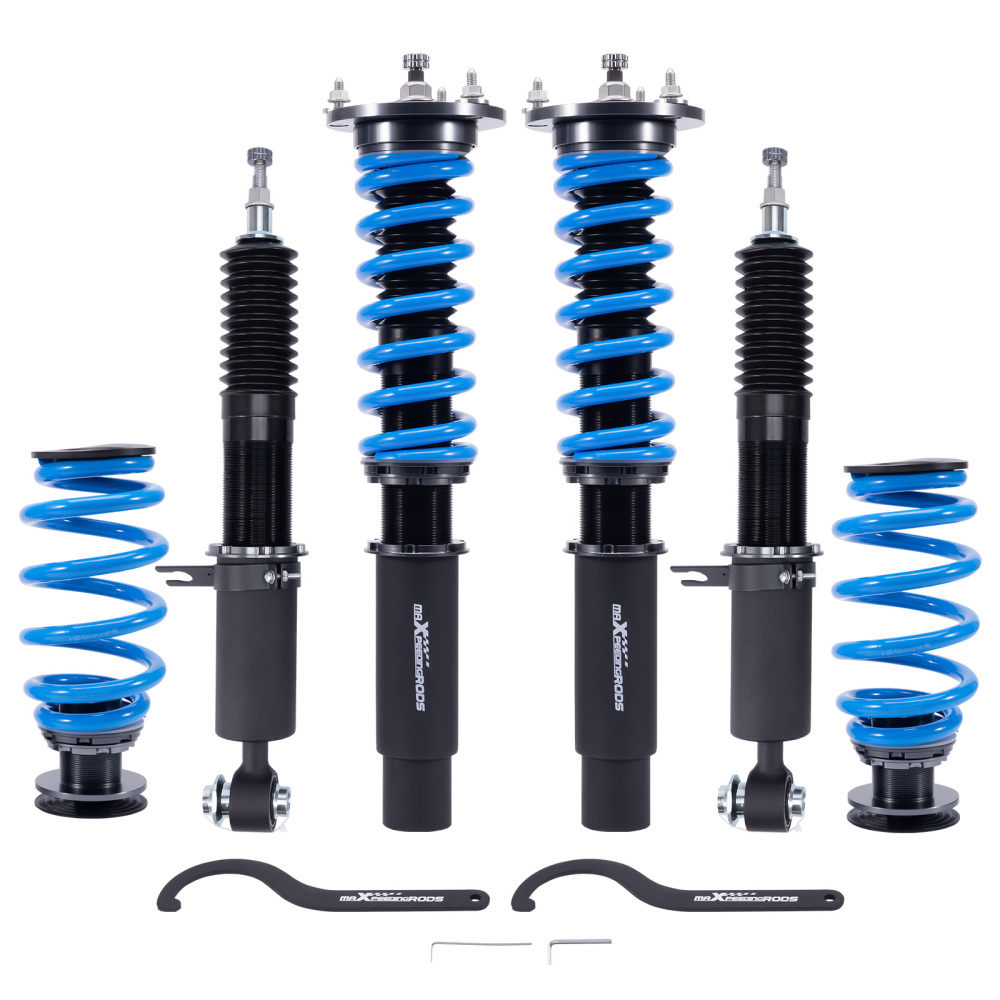 Coilovers 24 Way Adjustable Damper Lowering Kit compatible for BMW X5 (F15)2014-2018
