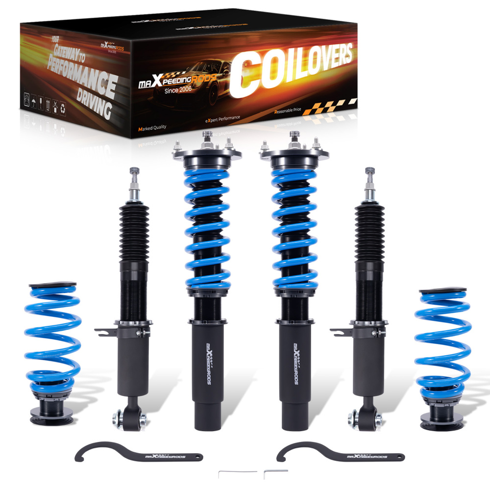 Coilovers 24 Way Adjustable Damper Lowering Kit compatible for BMW X5 (F15)2014-2018