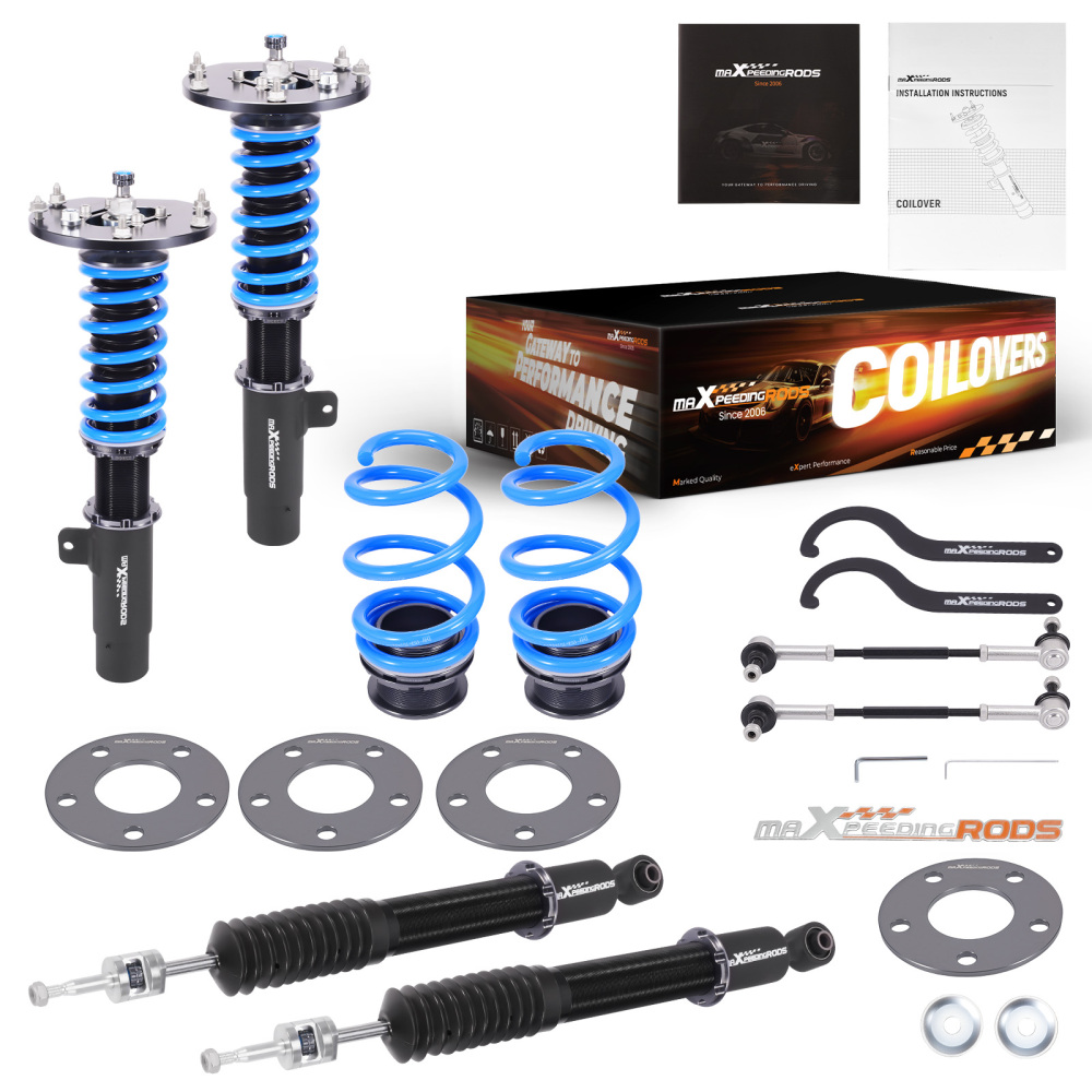 24 Level Adjustable Coilovers Lowering Suspension compatible for Mini Clubman F54 2016-2024