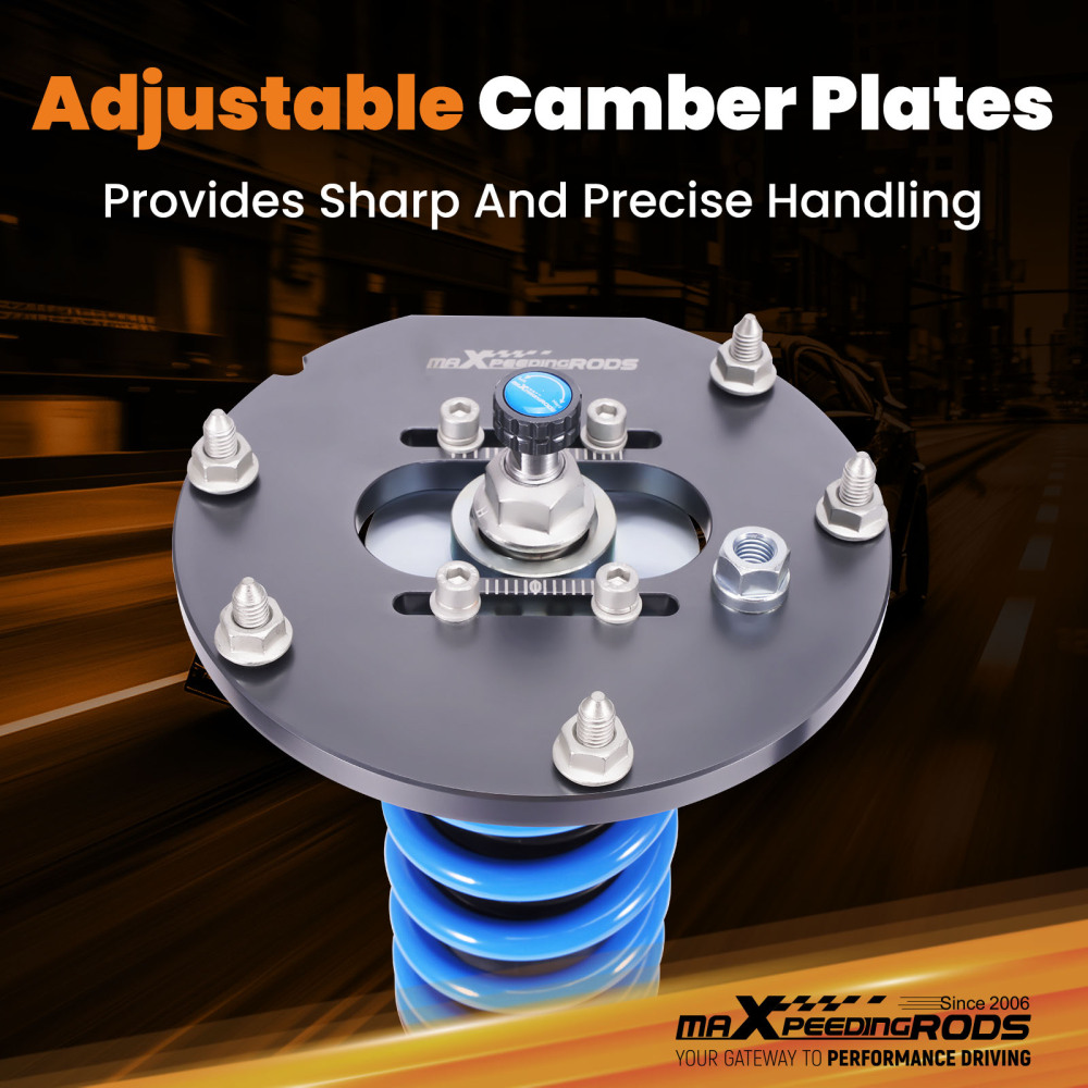 24 Level Adjustable Coilovers Lowering Suspension compatible for Mini Clubman F54 2016-2024