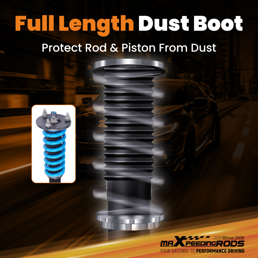 Performance Coilover Suspension Kit compatible for Ford Falcon FG FG X 08-16 24 Way Damping