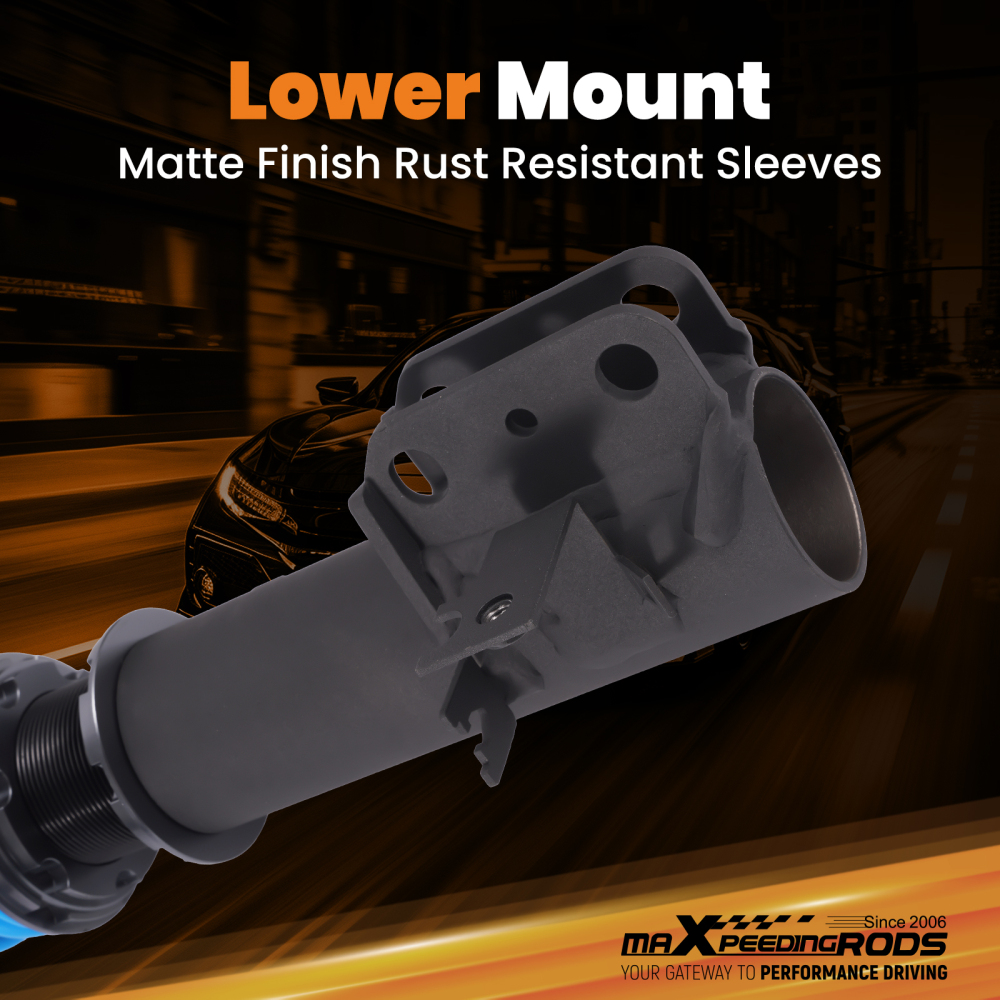 MaXpeedingrods Racing Coilover 24 Way Damper Adjustable compatible for Honda Fit 2009-2014