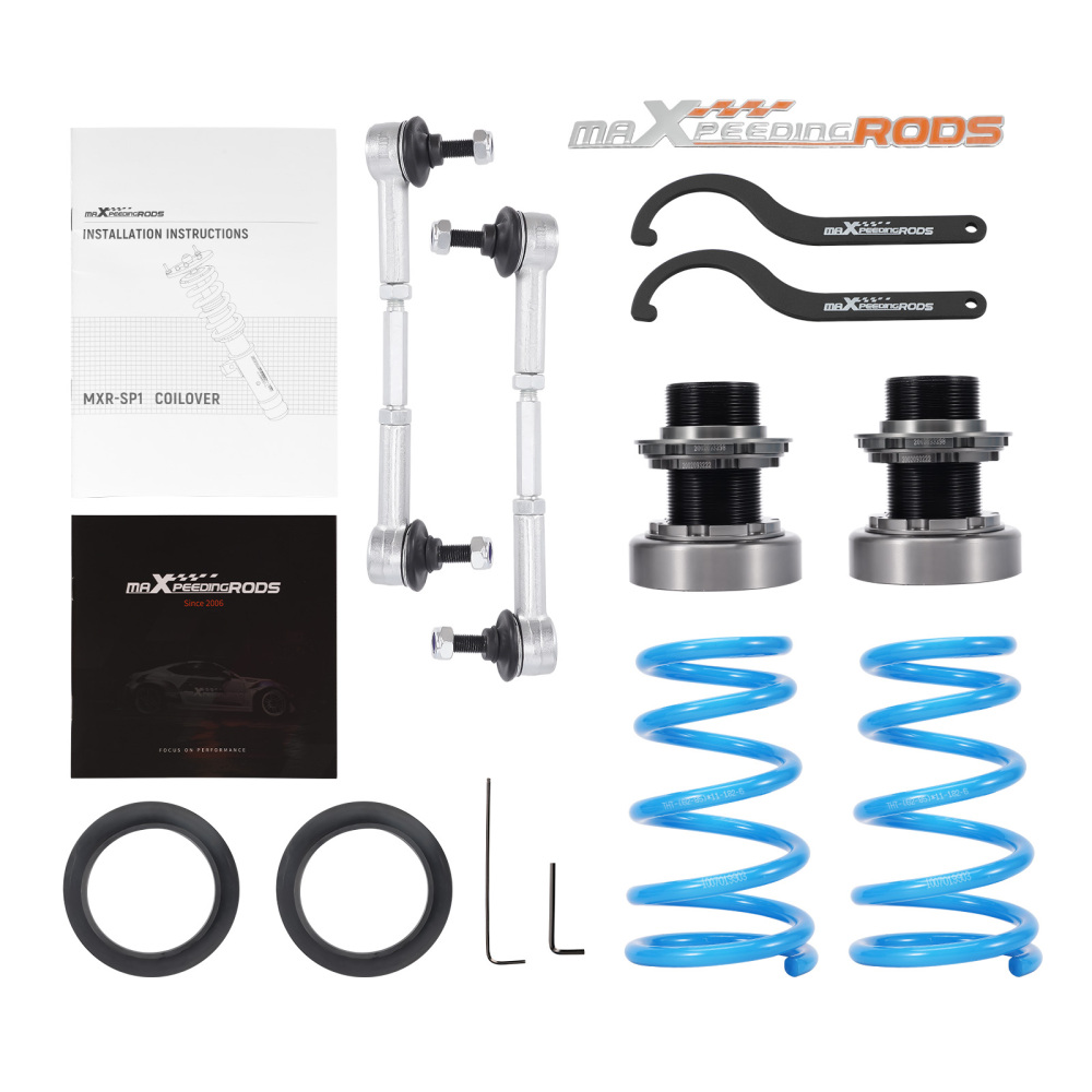 Assetto Regolabile Ghiera compatibile per Ford Focus ST 2013-2018 Focus III MK3 Coilovers