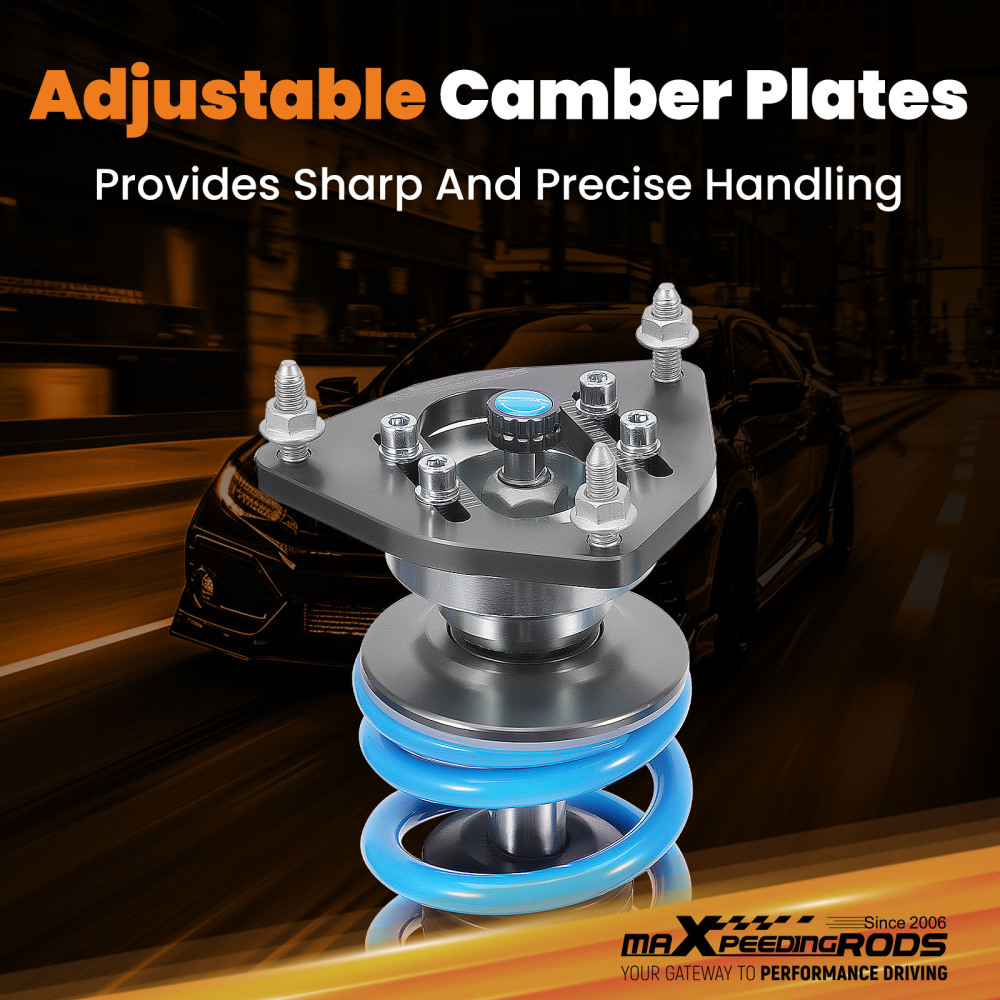 Assetto Regolabile Ghiera compatibile per Ford Focus ST 2013-2018 Focus III MK3 Coilovers