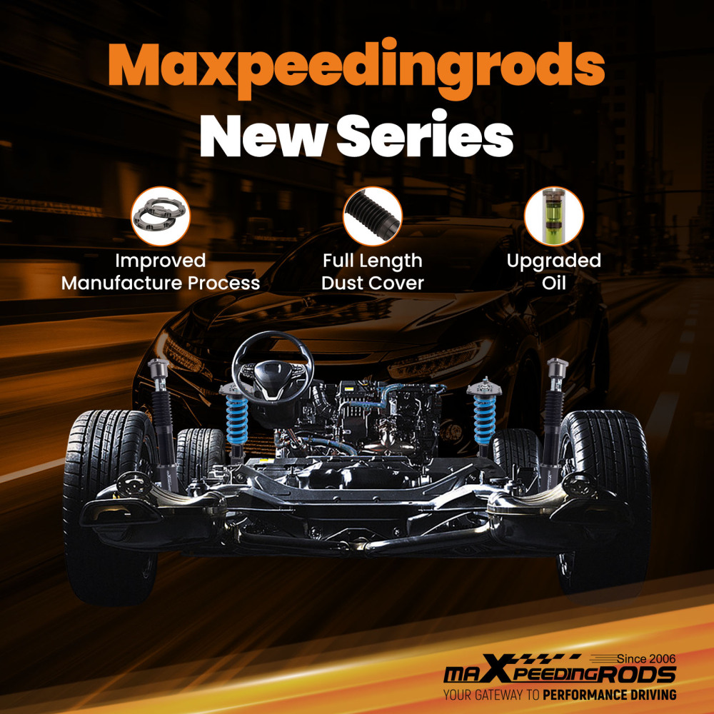 MaXpeedingrods T6 Coilover Lowering Suspension Kit compatible for Subaru Forester 2009-2013