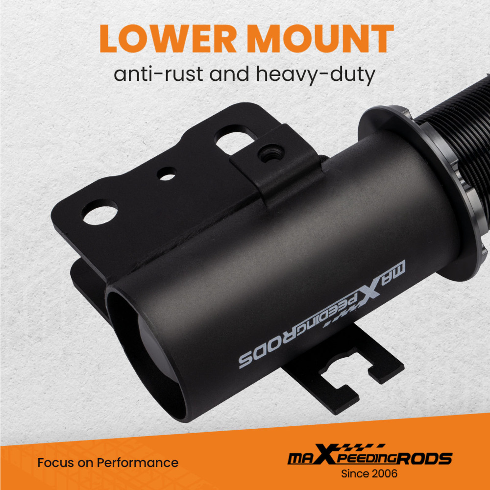 MaXpeedingrods Coilover Lowering Kit compatible for Subaru Forester SF 24 Levels Damping