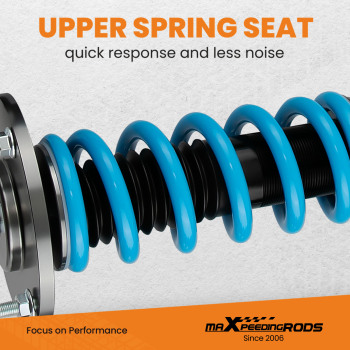 24 Way Damper Struts Air to Coil Springs Conversion compatible for Lincoln Navigator 03-06 lowering kit