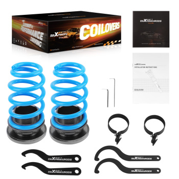 MaXpeedingrods Coilover 24 Ways Damping Adjustment compatible for Ford Fusion 2006-2012