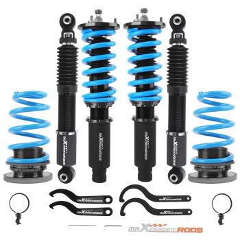 MaXpeedingrods Coilover 24 Ways Damping Adjustment compatible for Ford Fusion 2006-2012