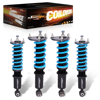 MaXpeedingrods T6 Coilovers Lowering Kit Struts compatible for Infiniti G20 (P11) 1999-2002
