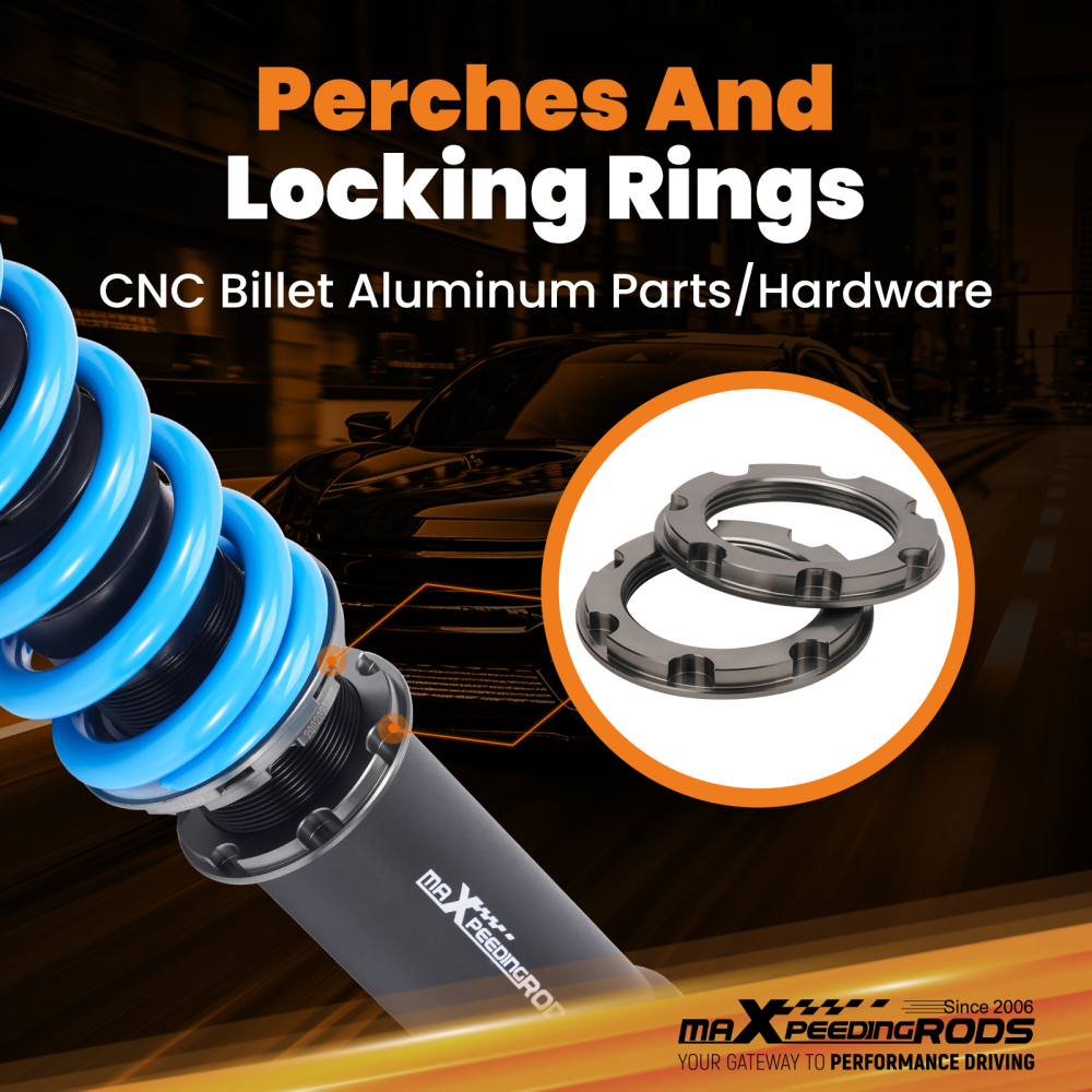MaXpeedingrods FrontRear Coilover Suspension Kit compatible for Pontiac G8 2008 2009