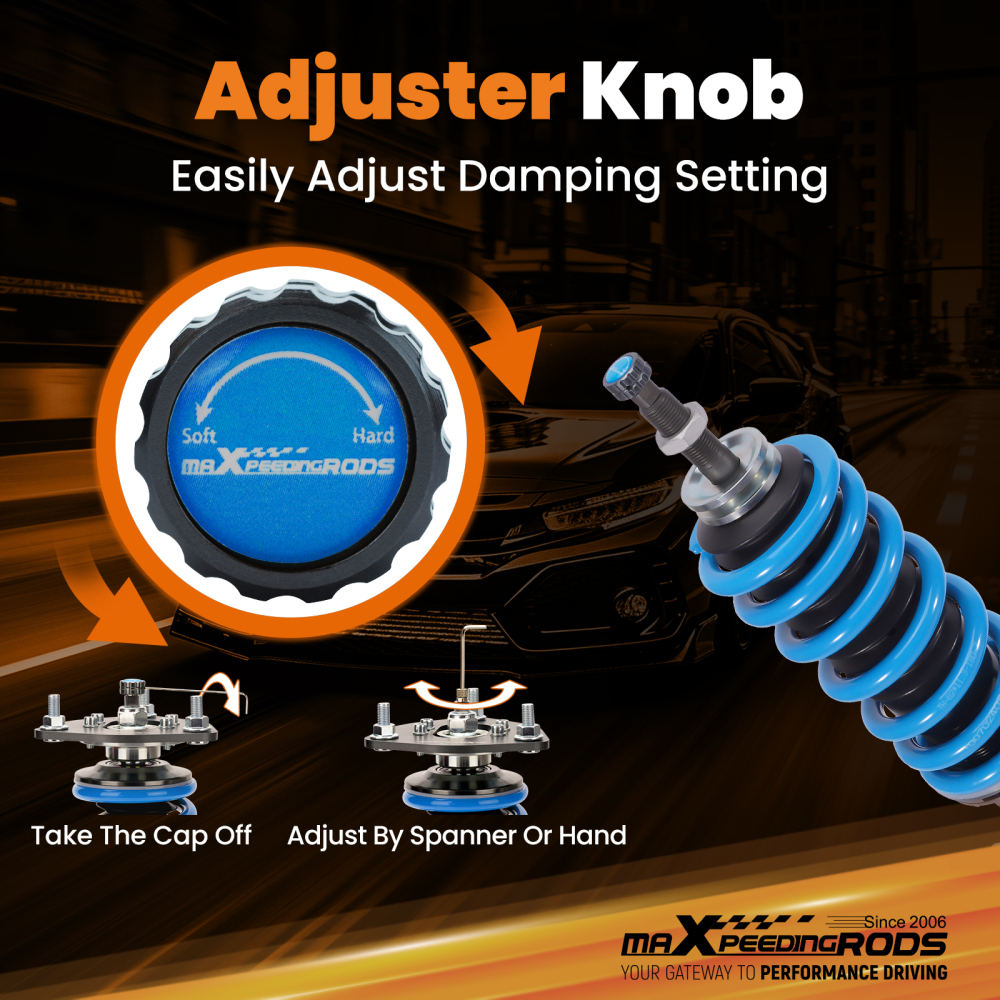 MaXpeedingrods FrontRear Coilover Suspension Kit compatible for Pontiac G8 2008 2009