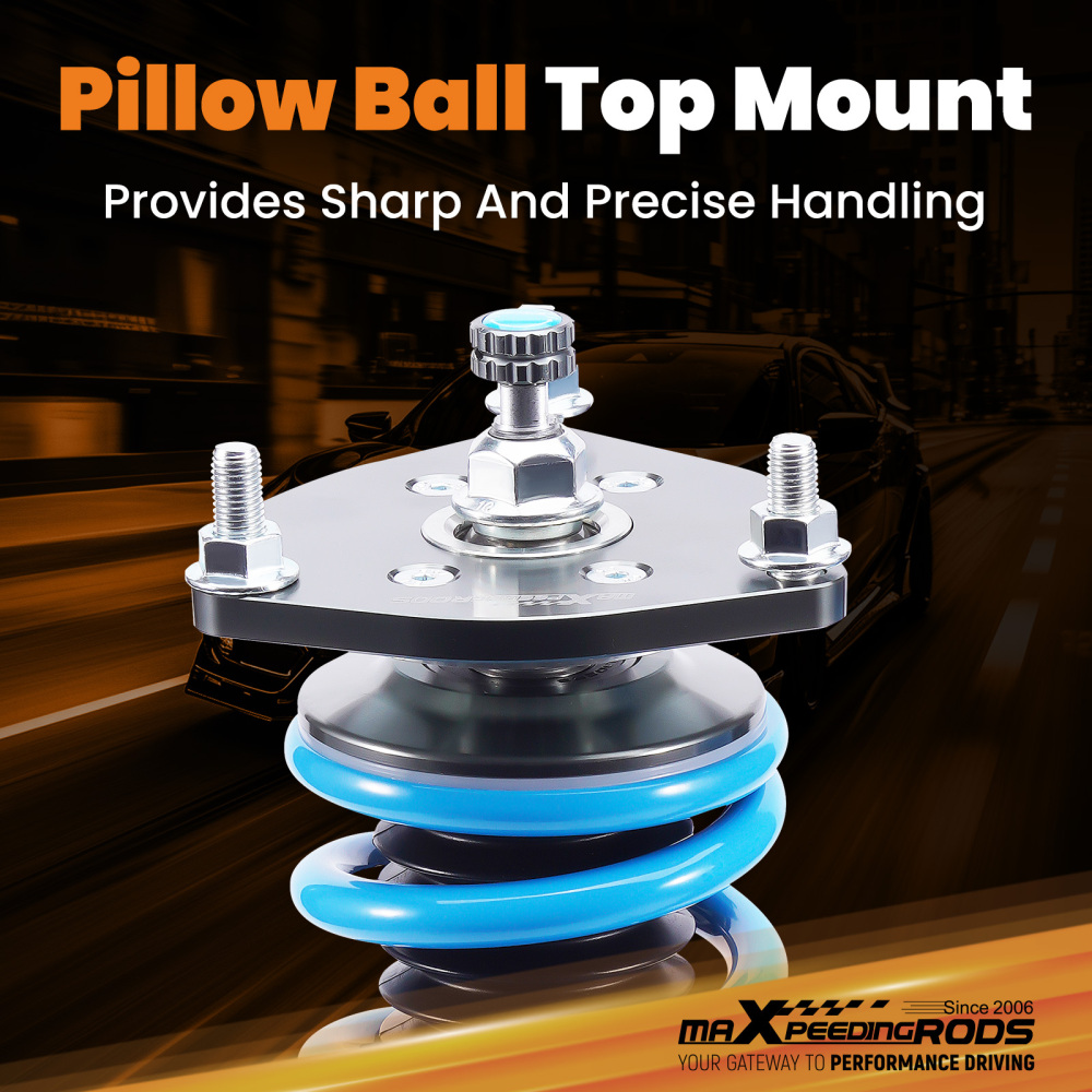 Compatible for Mitsubishi Galant 1999-2003 MaXpeedingrods T6 Coilover Suspension Damper Lowering Kit