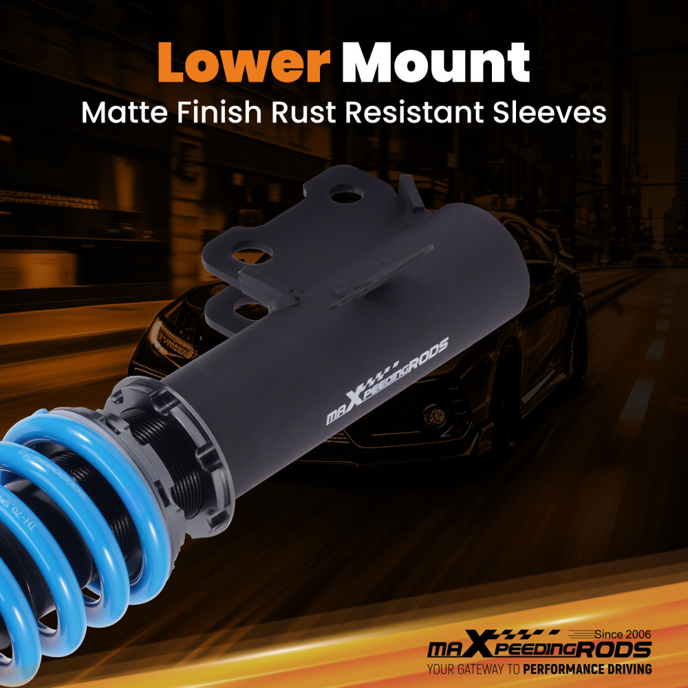 24 Ways Adjustable Damer Coilover compatible for Subaru Impreza WRX GC8 Coilovers Absorber