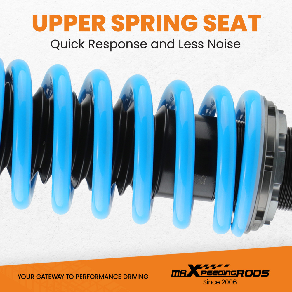 T6 Coilover Struts Spring Shock Absorber Compatible for Subaru Impreza incl. WRX 1992.11-2000.08 SP1 lowering coil-over