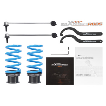 Compatible for Hyundai Genesis Coupe 10–16 Adjustable Damper Coilover Strut Suspension Lowering Kit