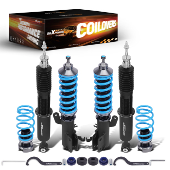MaXpeedingrods T6 Coilover Lowering Kit compatible for Honda Fit GK GK3 GK5 2015-2020 compatible for FWD