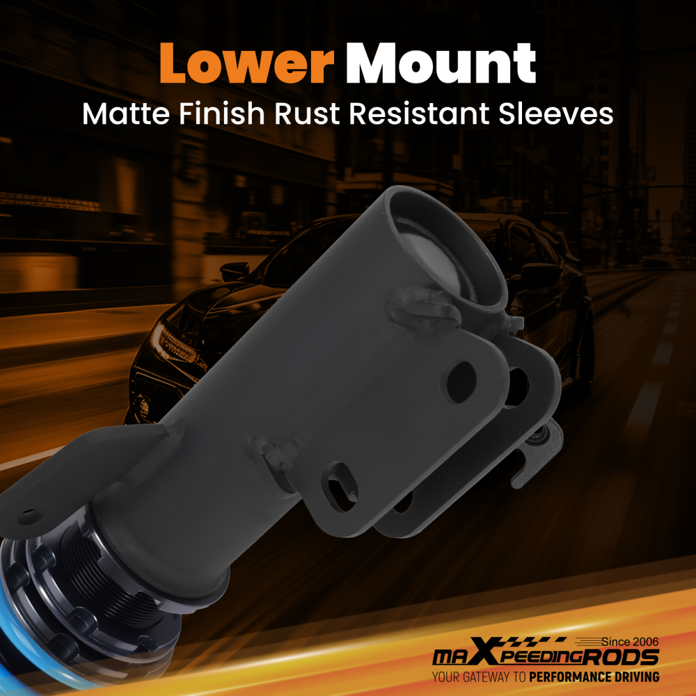 MaXpeedingrods T6 Coilover Lowering Kit compatible for Honda Fit GK GK3 GK5 2015-2020 compatible for FWD