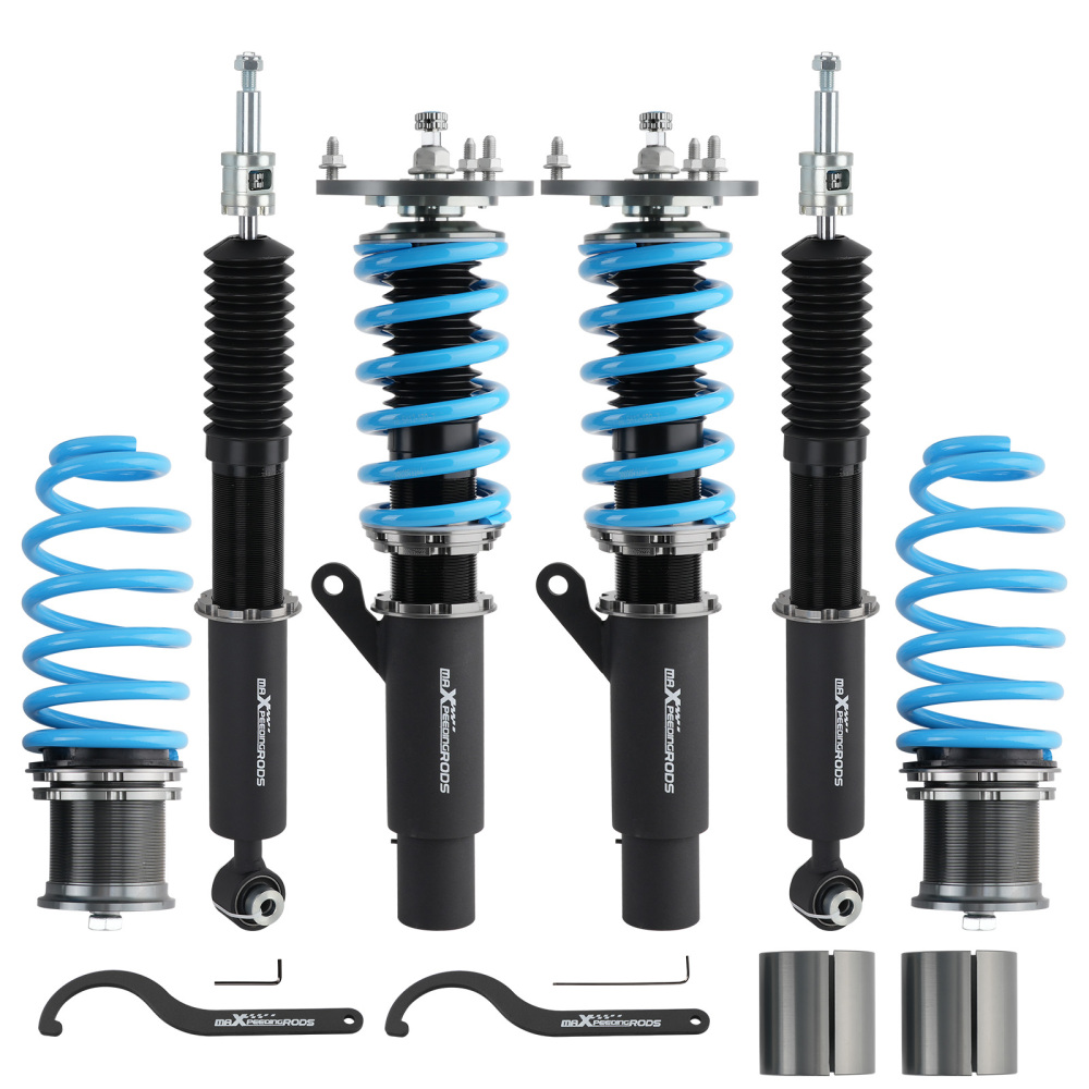Complete Coilovers compatible for VW Golf MK7 2.0 R GTI 1.0 TSI compatible for Seat Leon MK3 compatible for Skoda Octavia Lowering Kit