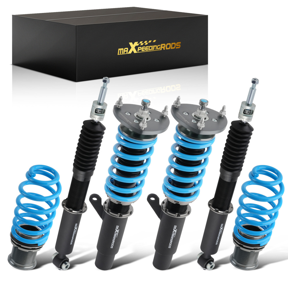 Complete Coilovers compatible for VW Golf MK7 2.0 R GTI 1.0 TSI compatible for Seat Leon MK3 compatible for Skoda Octavia Lowering Kit