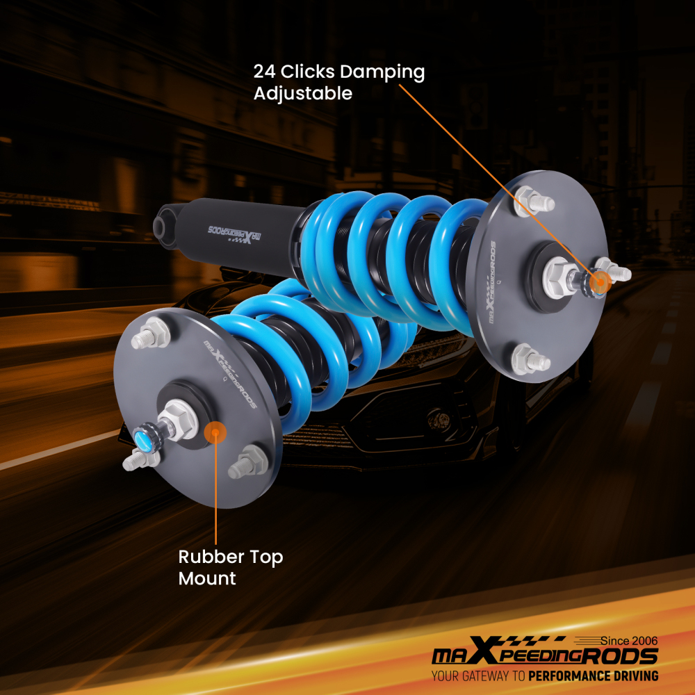 24 Step Damper Coilovers Suspension Kit compatible for Lexus GS300 (JZS147) 1993-1997