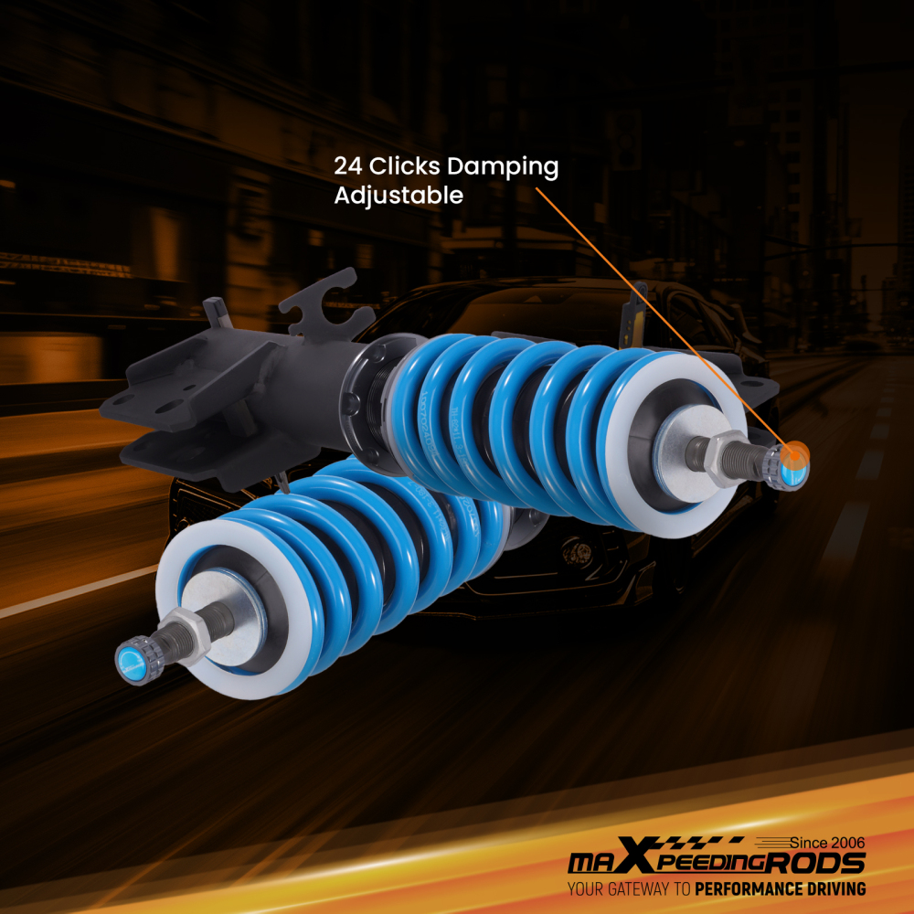 Racing Coilovers Suspension 24 Level Damper Kit compatible for Pontiac GTO 2004 2005 2006