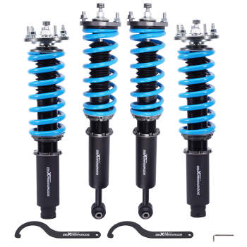 Height and damper adjustable spring shock absorber coilover set Compatible For Honda Accord 2003-2007 Lowering Kit