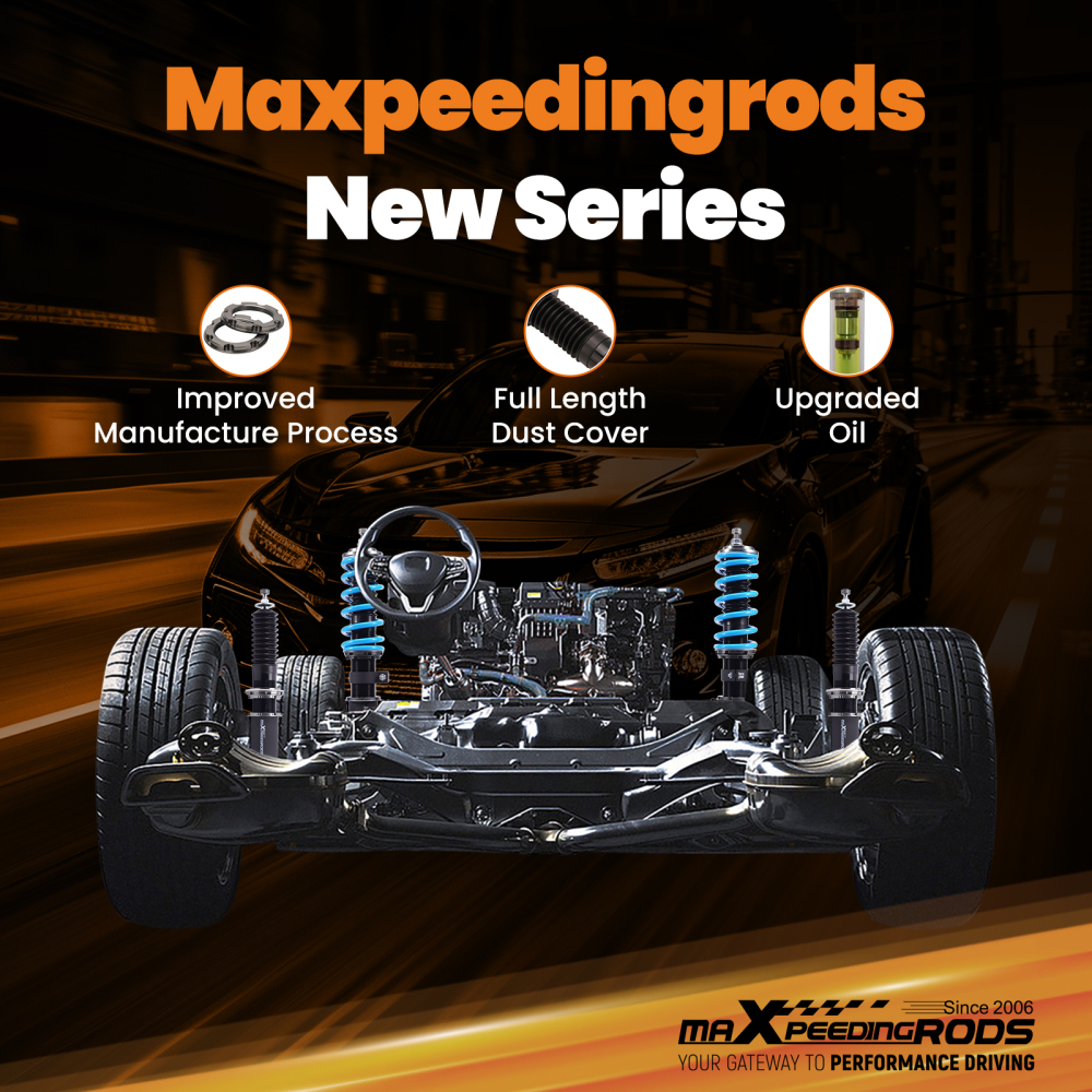 maXpeedingrods COT6 Series 24 Damping Coilover compatible for Holden Commodore VE 2006-2013 Lowering Kit