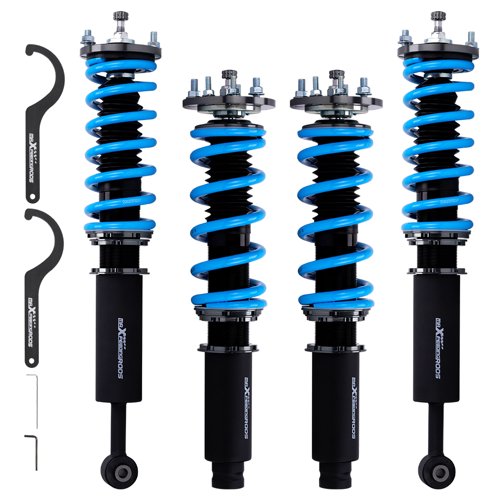 Height and damper adjustable spring shock absorber coilover set Compatible For Honda Accord 2003-2007 lowering kit