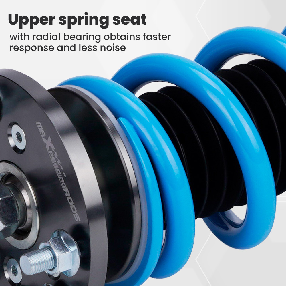 Height and damper adjustable spring shock absorber coilover set Compatible For Honda Accord 2003-2007 lowering kit