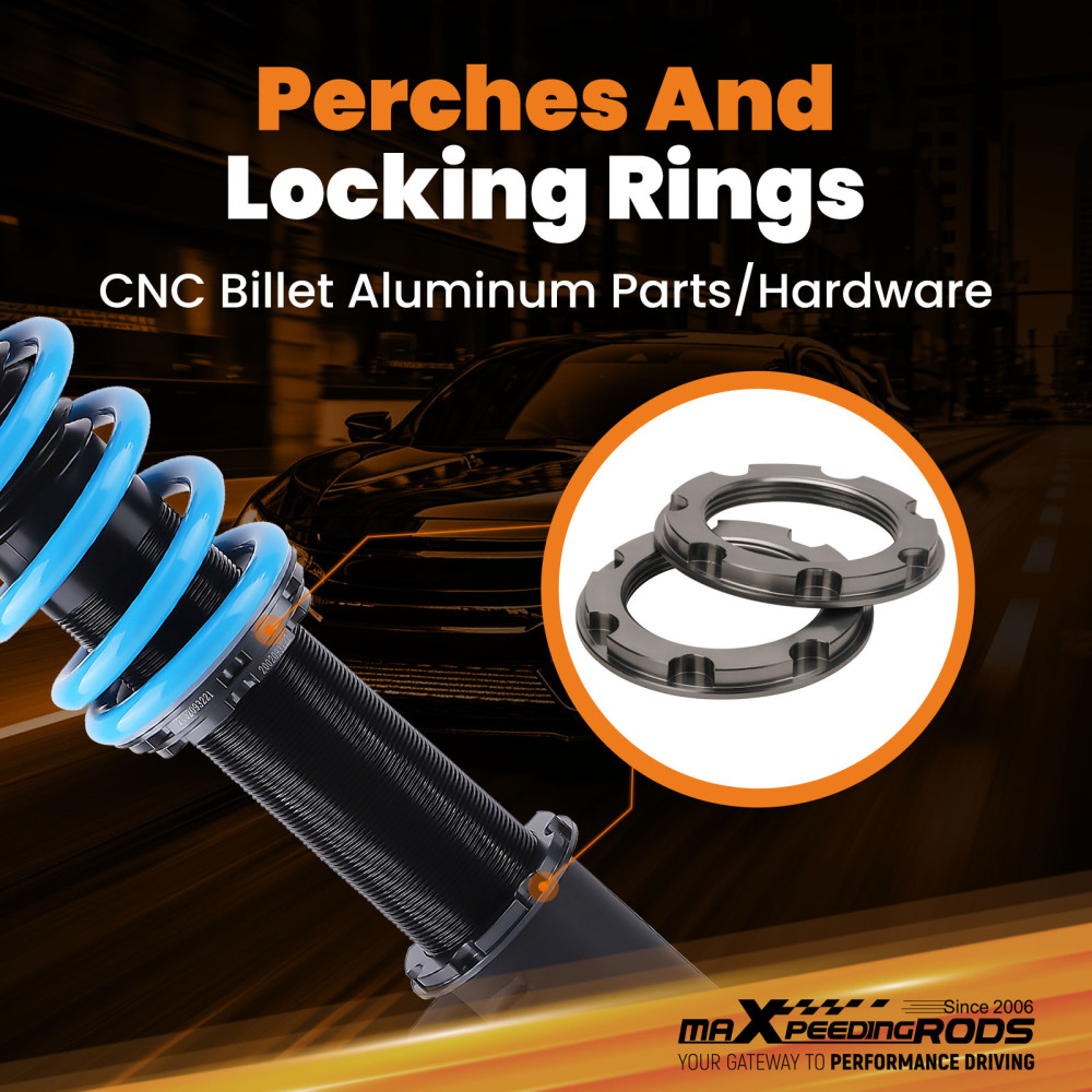 maxpeedingrods 24 Ways Damper Coilover compatible for Honda Civic FG1 FG2 FA1 FD1 2006-2011