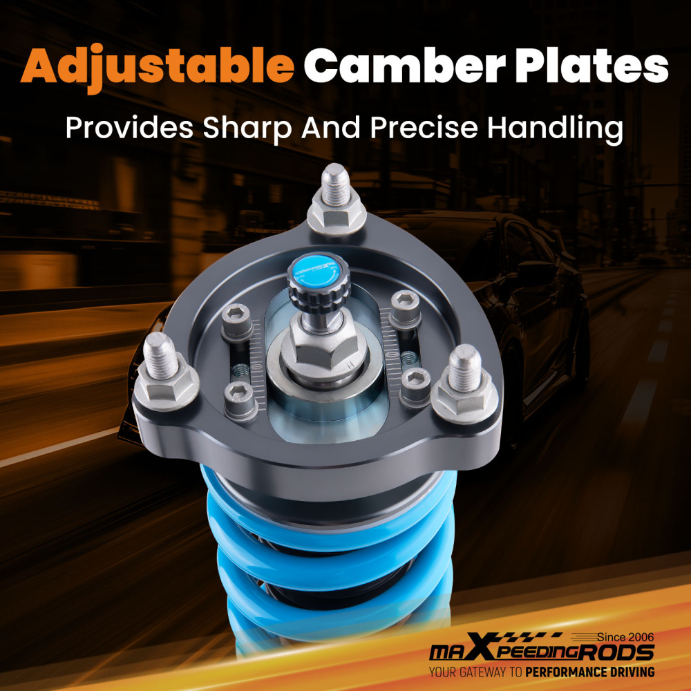 maxpeedingrods 24 Ways Damper Coilover compatible for Honda Civic FG1 FG2 FA1 FD1 2006-2011