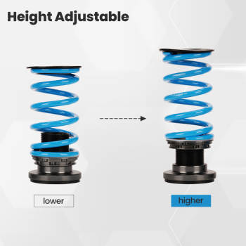 24 Ways DamperHeight Adjustment Coilover compatible for Honda Civic FD2 FD3 FD4 06-11 Lowering Kit