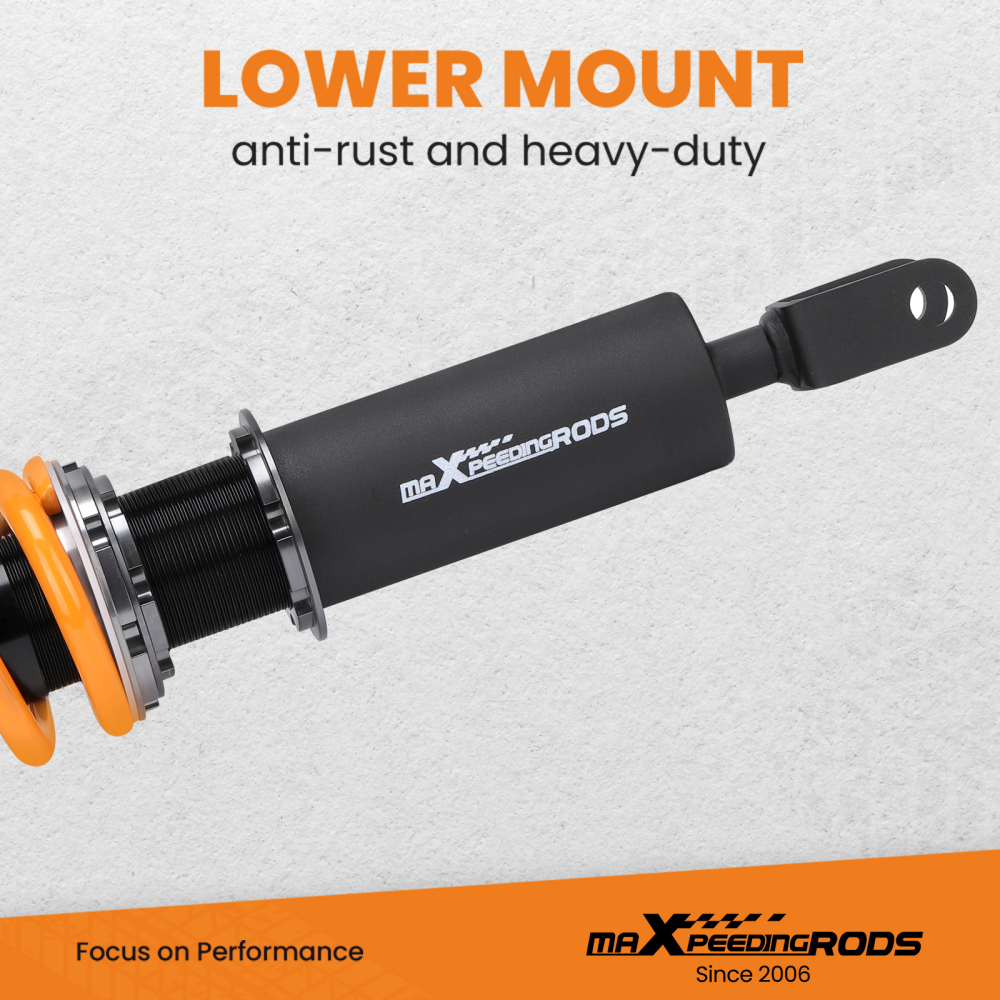 24 Ways Regolabile Ammortizzatori Coilovers compatibile per Honda Accord 90-97 Coil Spring Lowering Kit