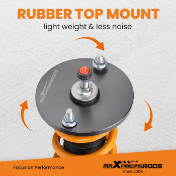 24 Ways Regolabile Ammortizzatori Coilovers compatibile per Honda Accord 90-97 Coil Spring Lowering Kit